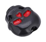 Siyah Kuru Kafa Gitar Akort Burgu Başlığı - Skull Tuner Knob (6'lı Set) - Görsel 4