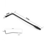 Elektro Gitar Tremolo Kolu Çelik Siyah 6mm - Görsel 2