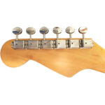 Stratocaster/Telecaster 6R Elektro Gitar Burgusu Seti Çinko Alaşım 6'lı Gümüş - Görsel 5