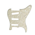 Stratocaster ST Kasa Elektro Gitar Pickguard 3 Katmanlı 11 Delikli Beyaz Krem Desenli - Görsel 7