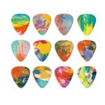 Gitar Pena Seti 10 Adet Grafiti Desenli 0,46 / 0,71 / 1,0mm (Karışık) - Görsel 2