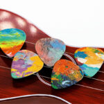 Gitar Pena Seti 10 Adet Grafiti Desenli 0,46 / 0,71 / 1,0mm (Karışık) - Görsel 3