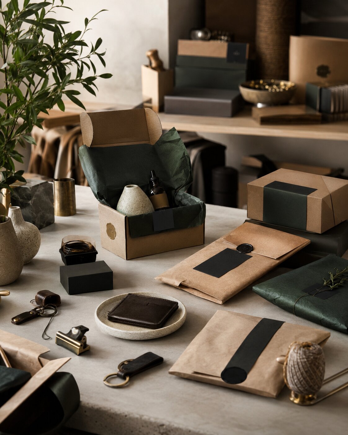 Kul Concept özenli sipariş hazırlığı ve paketleme süreci